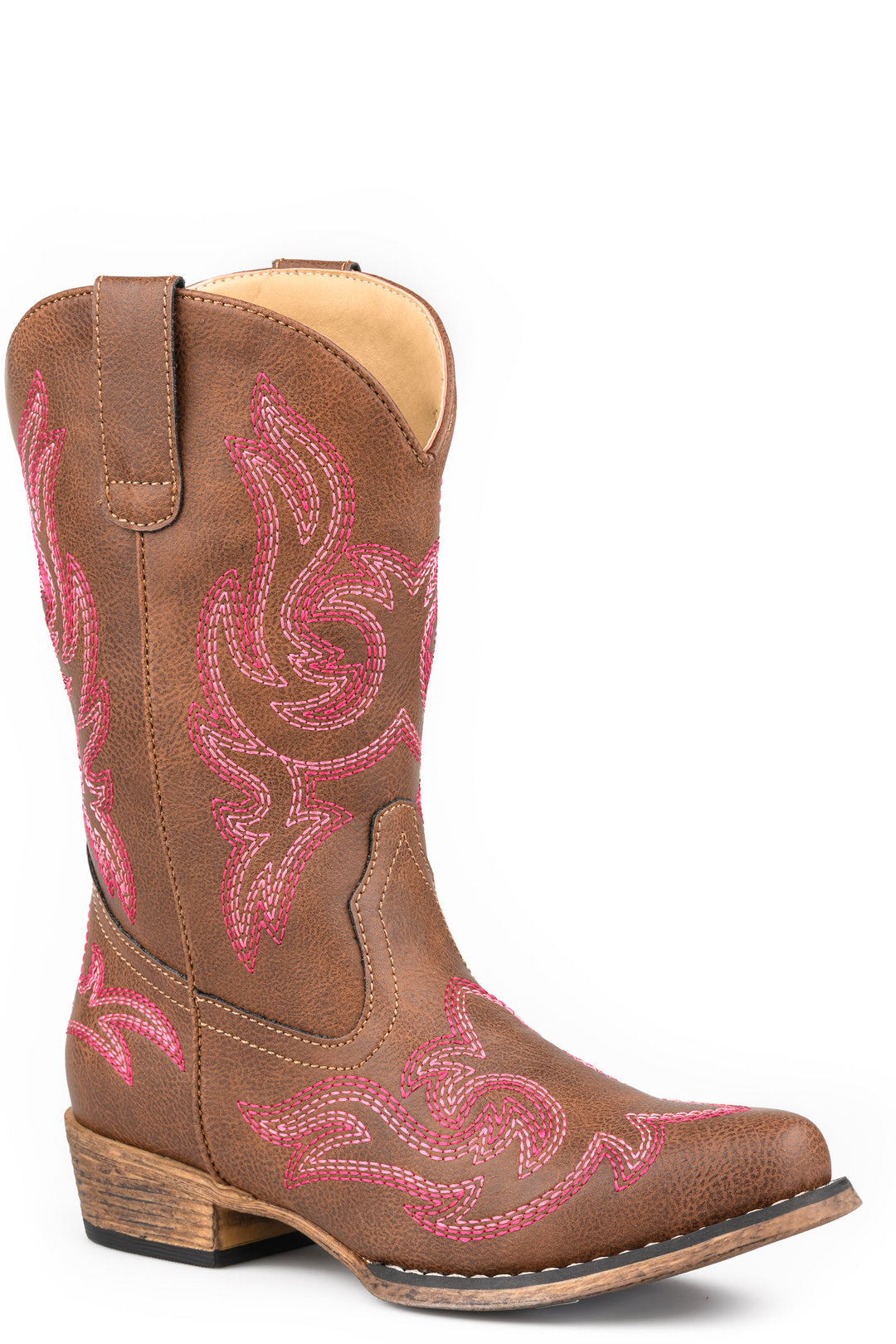 LITTLE KIDS GIRLS ROPER WESTERN STITCH DESIGN RHONDA BOOT