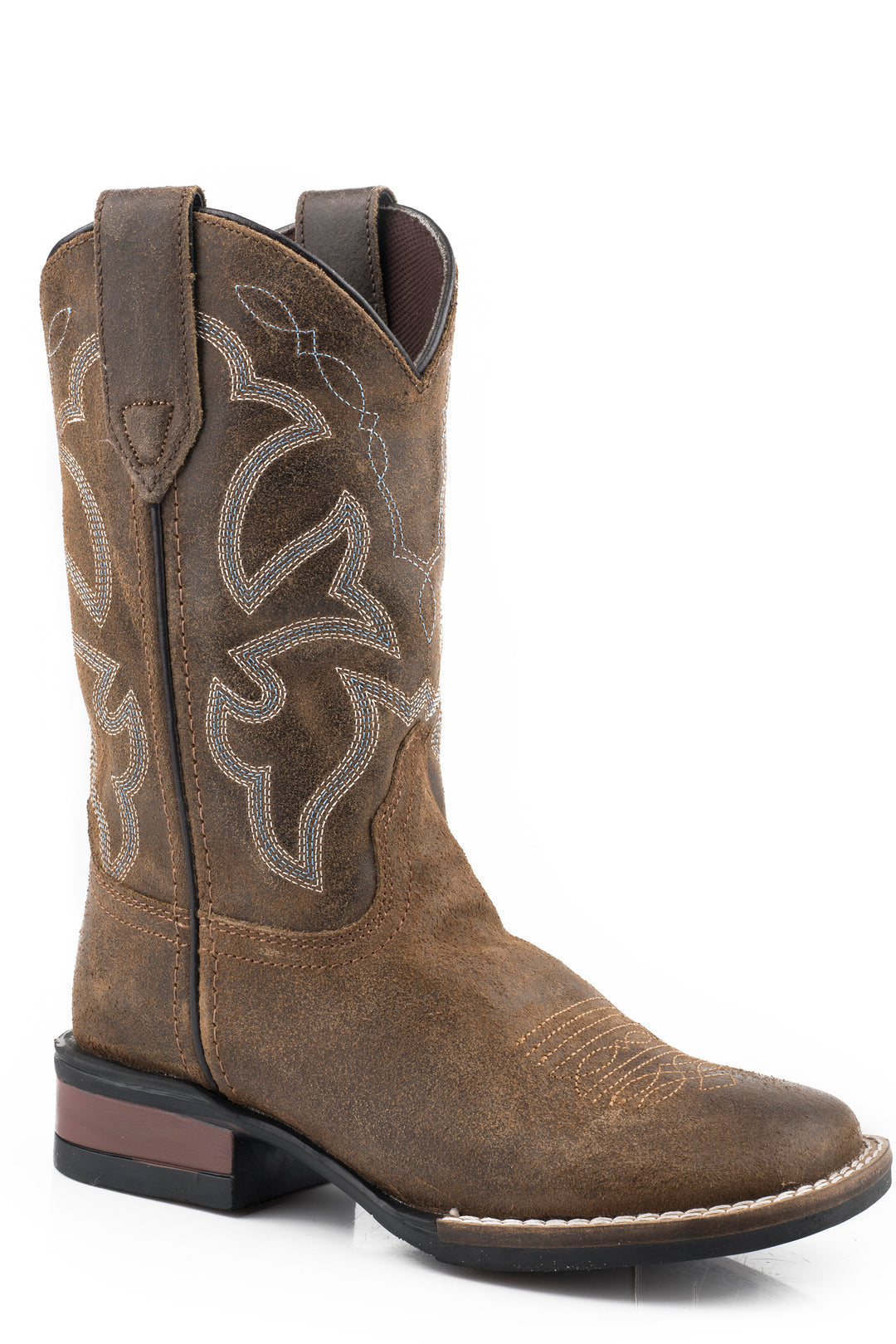 LITTLE BOYS BEIGE OILED SUEDE LEATHER