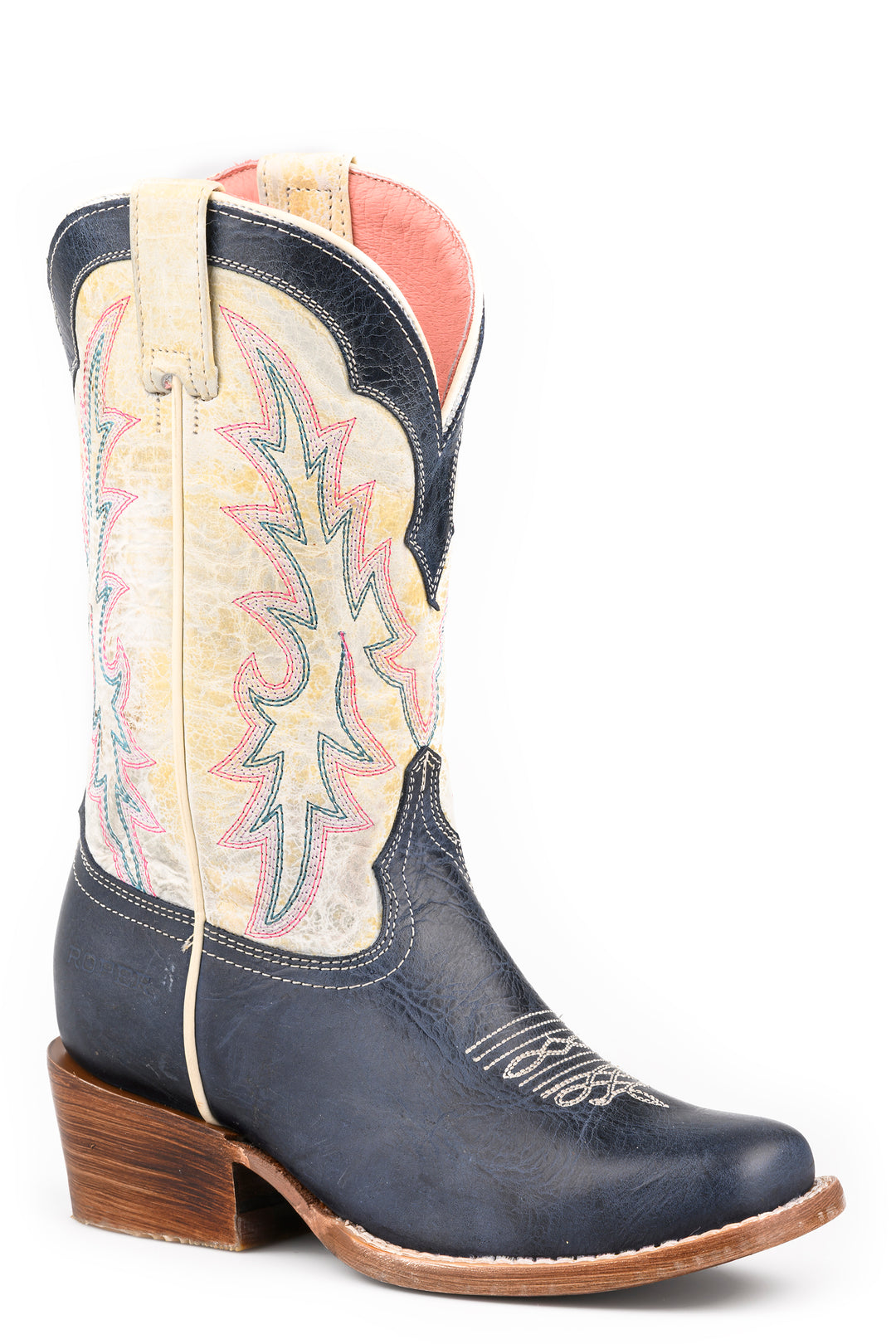 LITTLE KIDS BOYS ROPER WAXY CREAM RIDE EM BOOTS