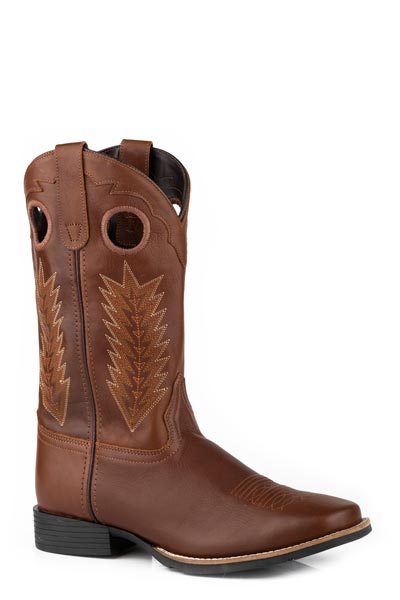 MENS ALL OVER TAN LEATHER UPPER