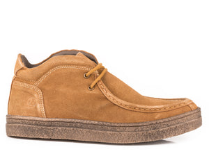 MENS TAN SUEDE LEATHER CHUKKA