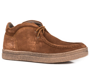MENS BROWN SUEDE LEATHER CHUKKA