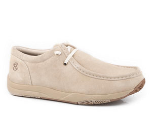 MENS TAN SUEDE LEATHER UPPER