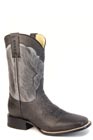 MENS ROPER VINTAGE BLACK LEATHER DURANGO BOOTS
