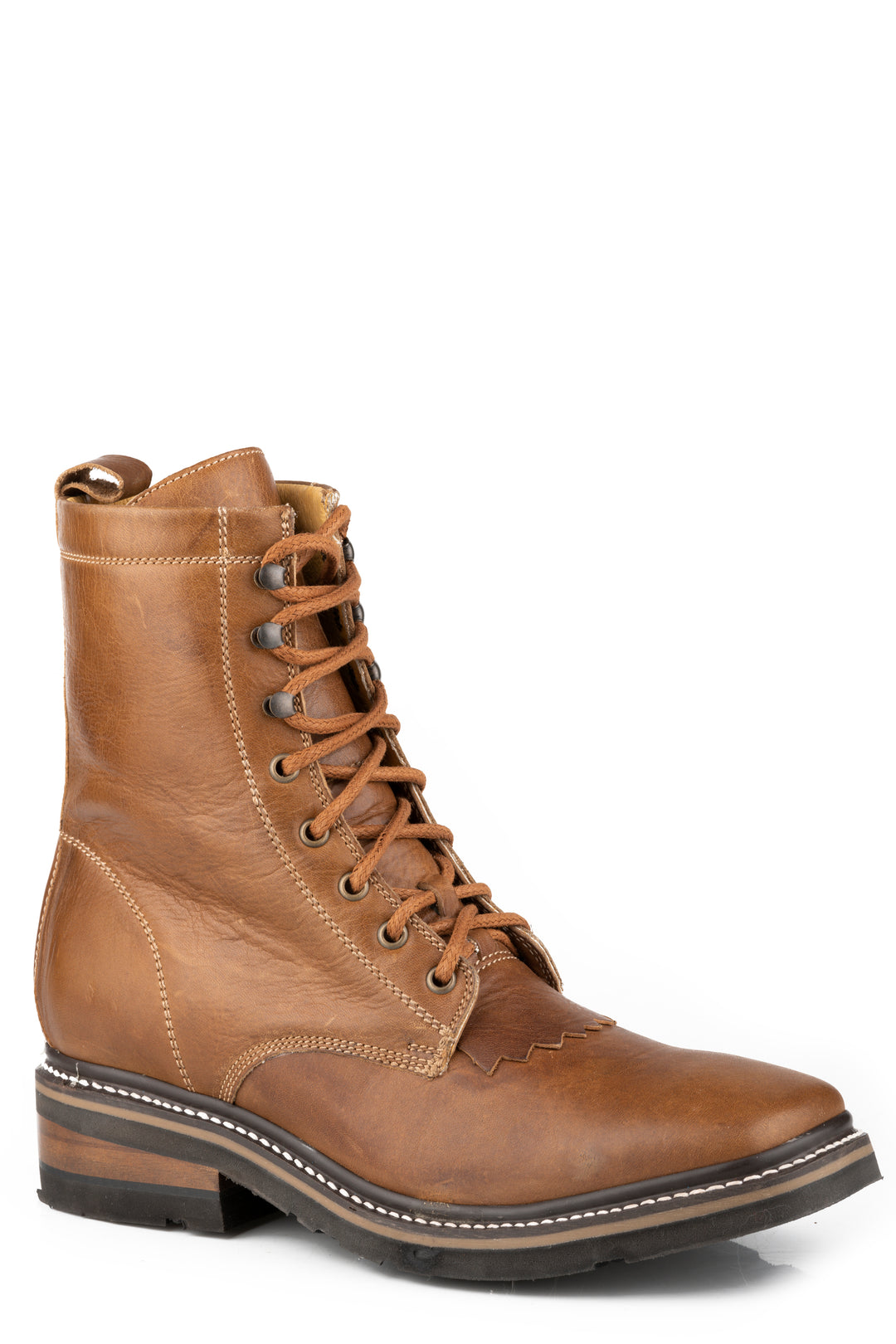 MENS OILED TAN LEATHER