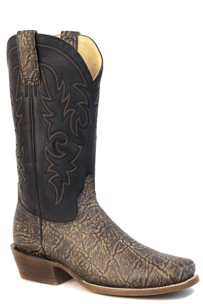 Mens Roper Brown Elephant Cutter Toe Big Foot Boots – Roper Apparel ...