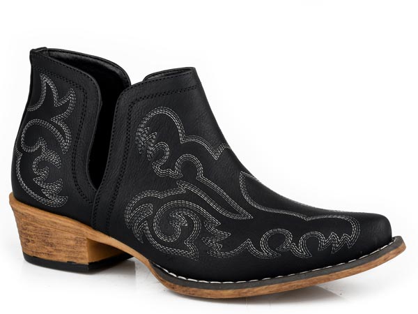 WOMENS SNIP TOE WESTERN STITCH DESIGN