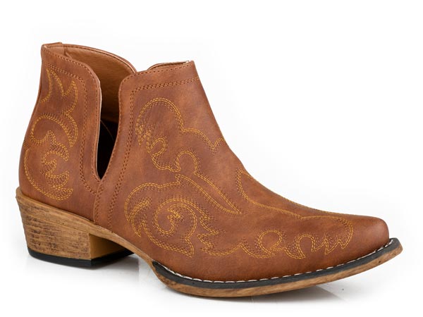 WOMENS SNIP TOE WESTERN STITCH DESIGN