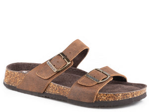 WOMENS TAN VINTAGE LEATHER
