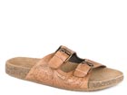 WOMENS ROPER TAN TOOLED DESIREE TOOLED SANDALS