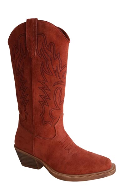 Brandy Roper Womens Cognac Faux Suede Upper – Roper Apparel & Footwear
