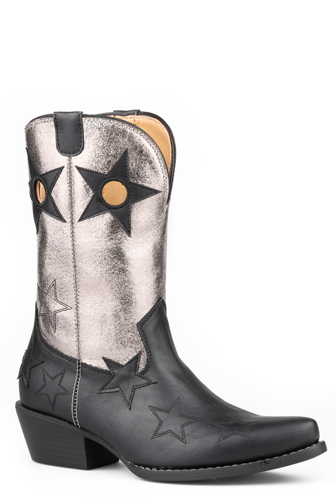WOMENS ROPER WESTERN SNIP TOE STAR RODEO BOOT
