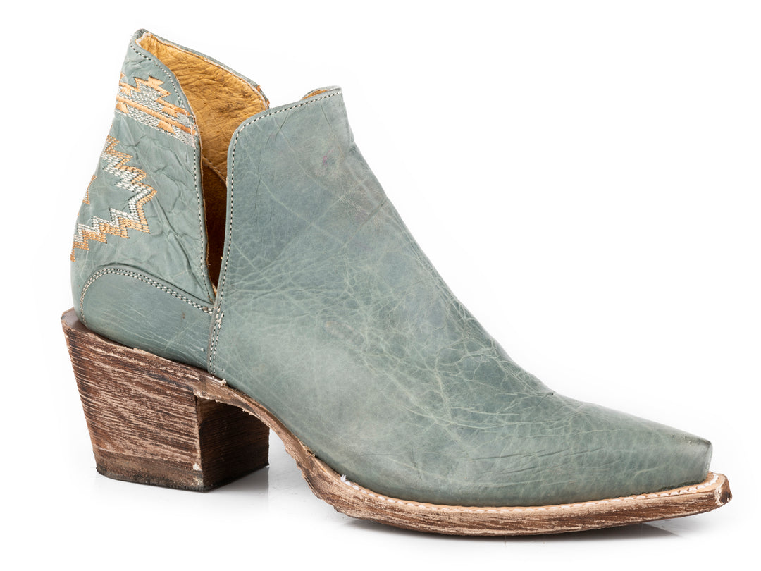 WOMENS BURNISH TURQUOISE LEATHER