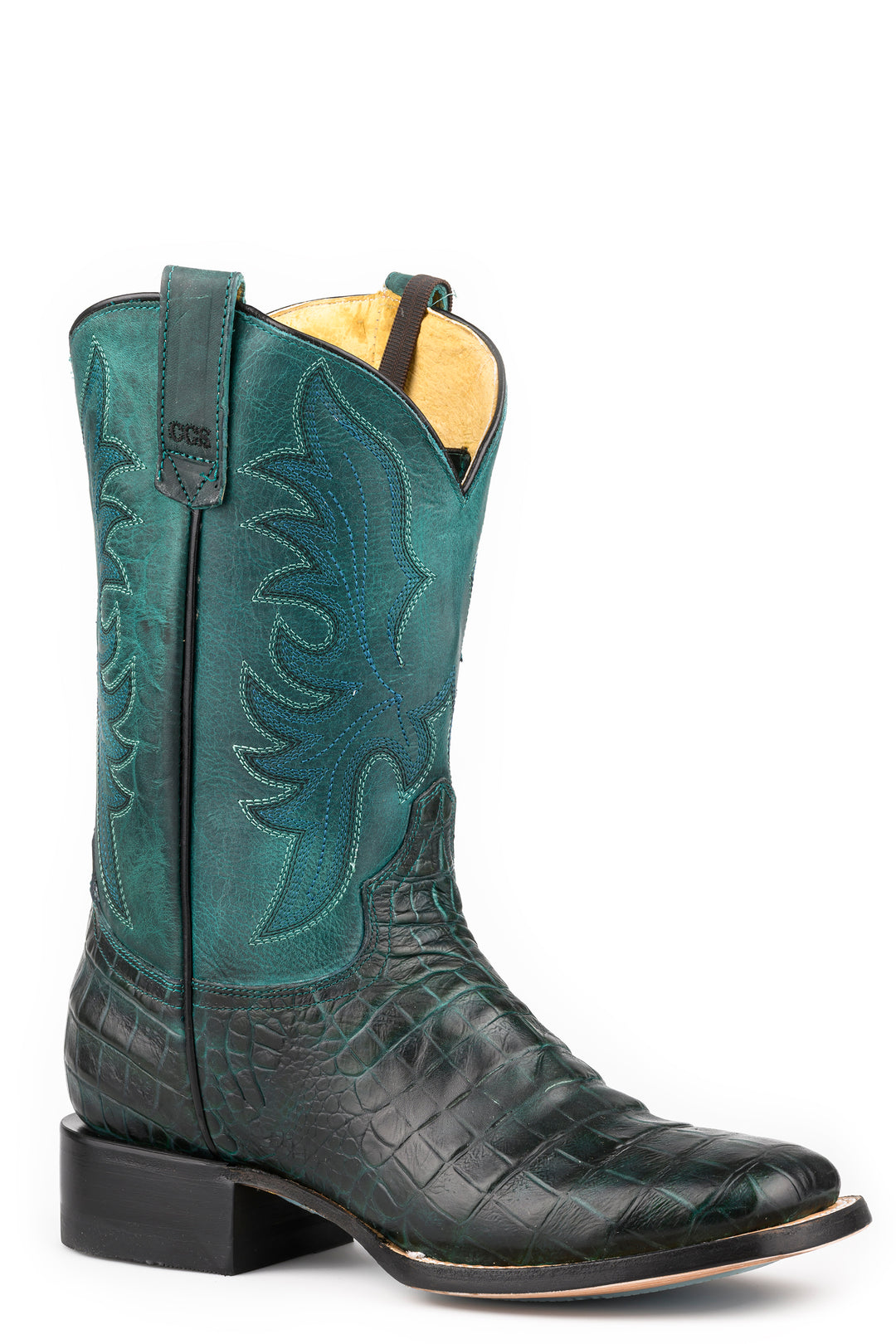 WOMENS ROPER WAXY TURQUOISE LEATHER DARLA BOOTS
