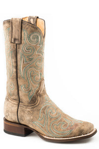WOMENS VINTAGE TAN VAMP  UPPER